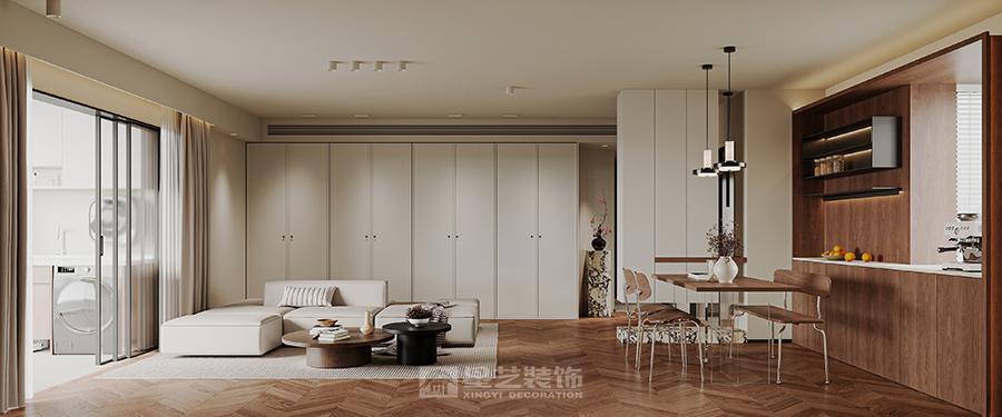 暖棕雅调，藏露有致的精致居境