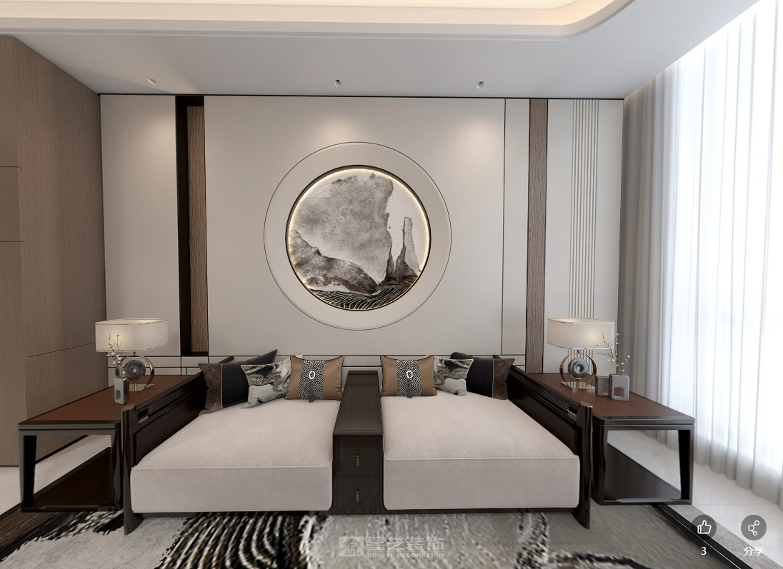 天河区-新中式-童居