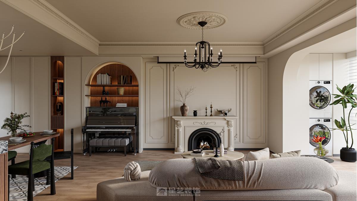 法式中古风大平层