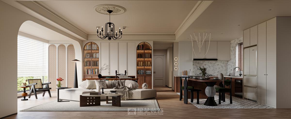 法式中古风大平层