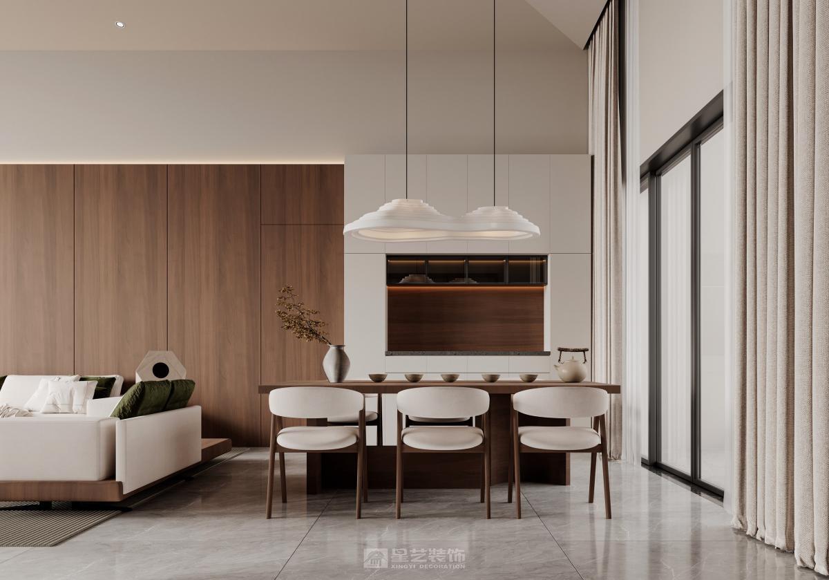 挑空复式｜干净的家主打的就是温柔和舒适