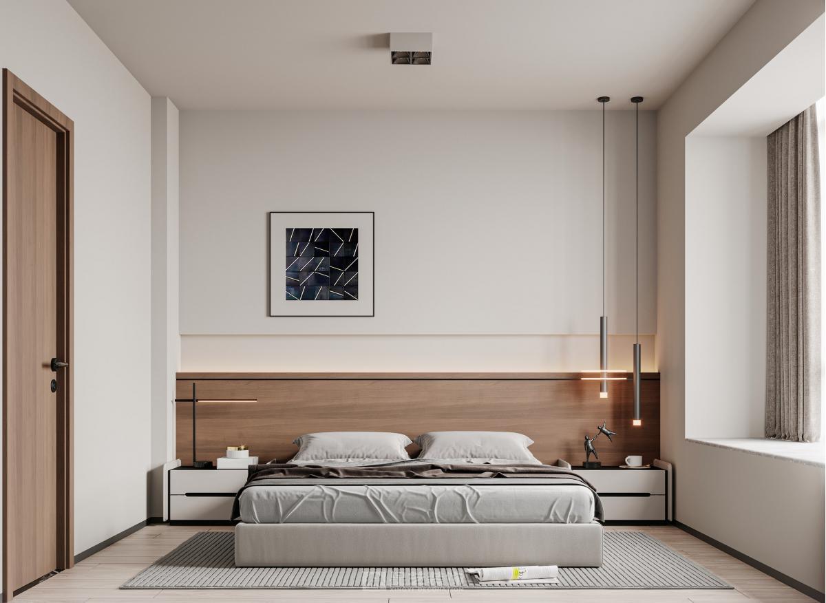 挑空复式｜干净的家主打的就是温柔和舒适