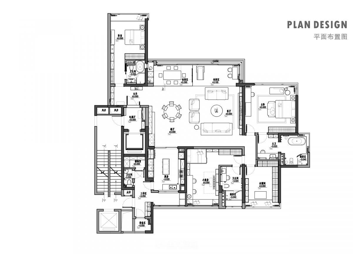 江景意式轻奢宅邸