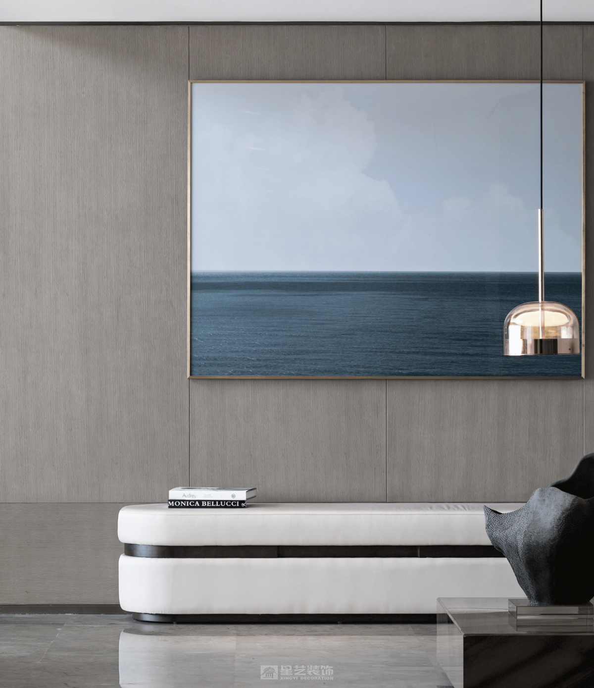 顶层跃层——复式挑空的厅