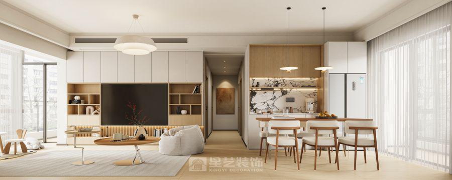 住在现代原木风的家里